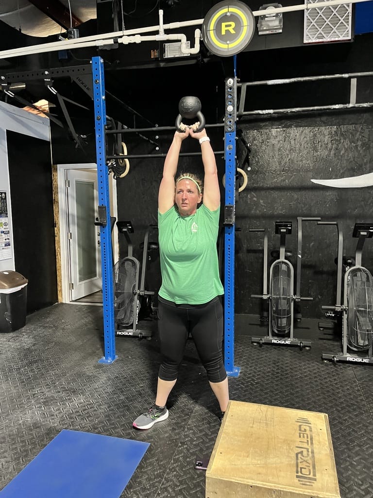 Women Using Rogue Kettlebell 