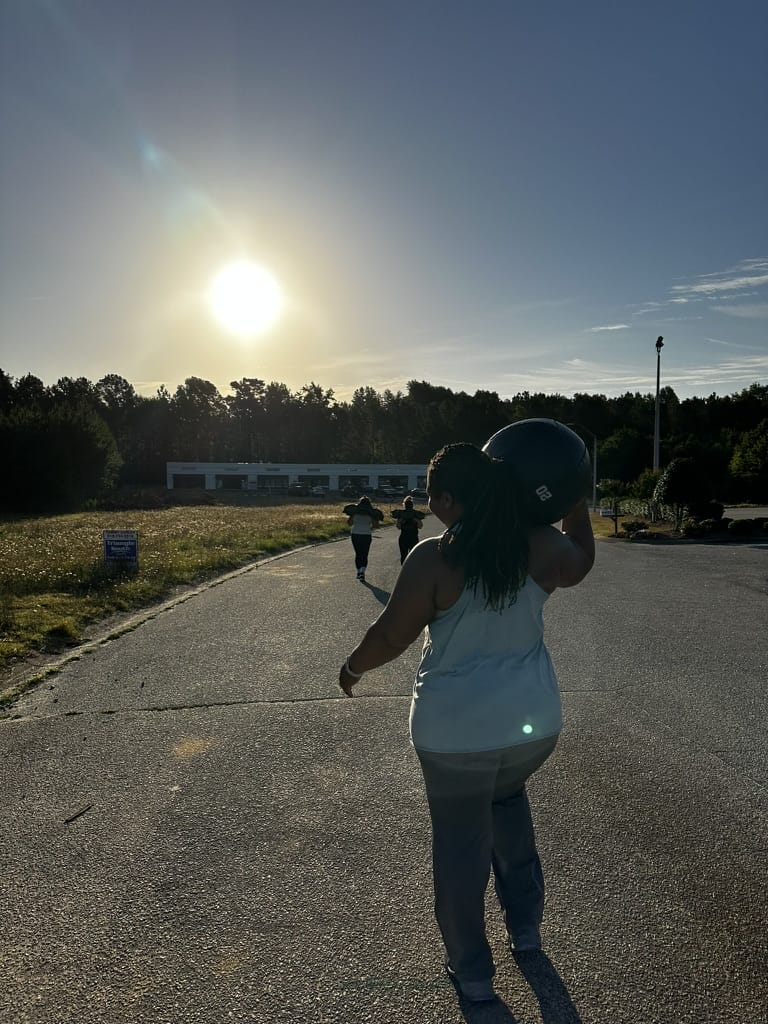 Crossfit Cardio Training Outside