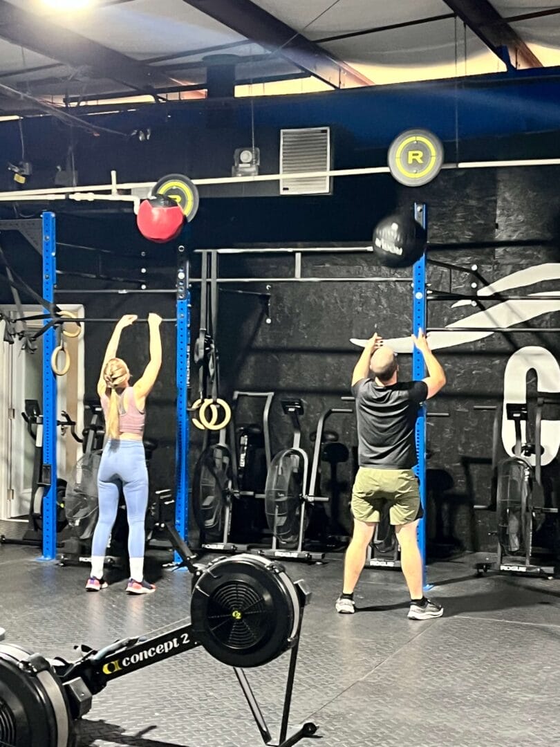 Diverse Group Of People Enjoying Workout Classes Near Angier