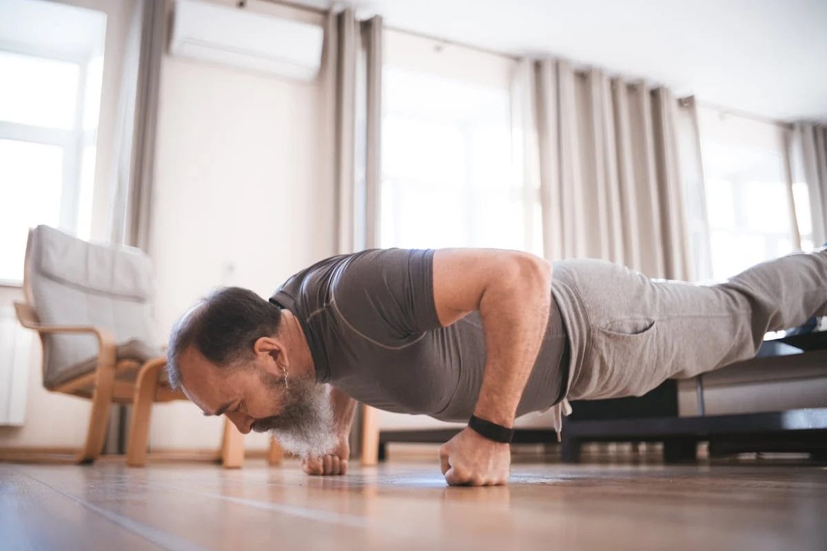 Man Working Out While On Semaglutide